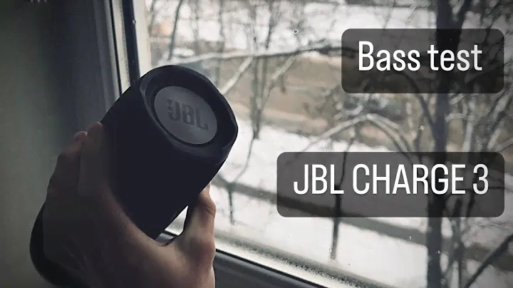 BASS TEST - JBL CHARGE 3 GG VERSION