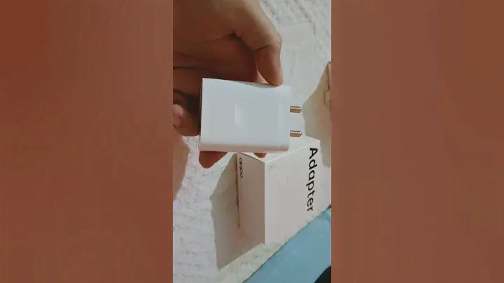 33W supervooc oppo charger. #unboxing #oppo #fastcharger #adapter