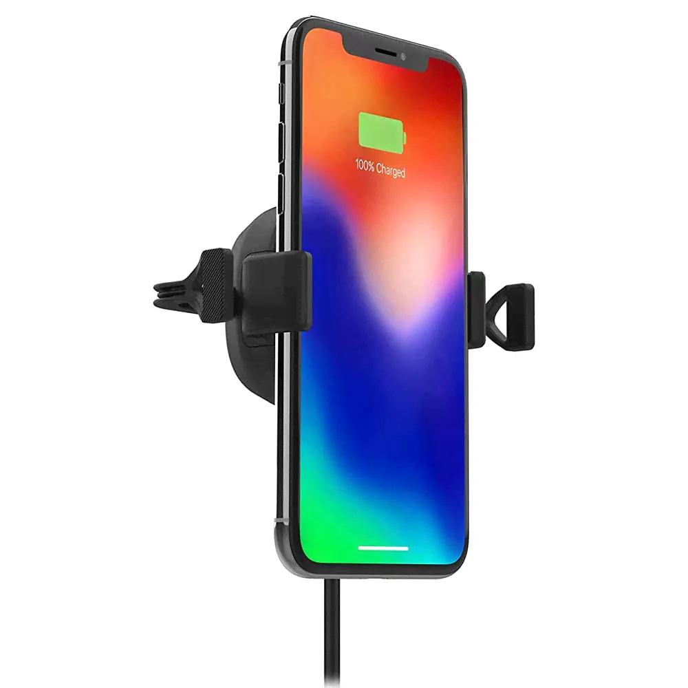 Автомобильное беспроводное ЗУ Mophie Charge Stream Qi Wireless Vent Mount-0