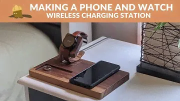 How to Make a Phone and Smartwatch Hidden Wireless Charging Station